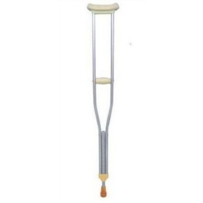 Adjustable stainless steel underarm armpit disabled walking crutch YD-FJ-004