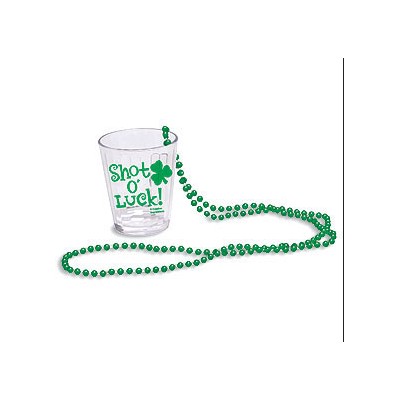 Plastic Beads Shot Glass